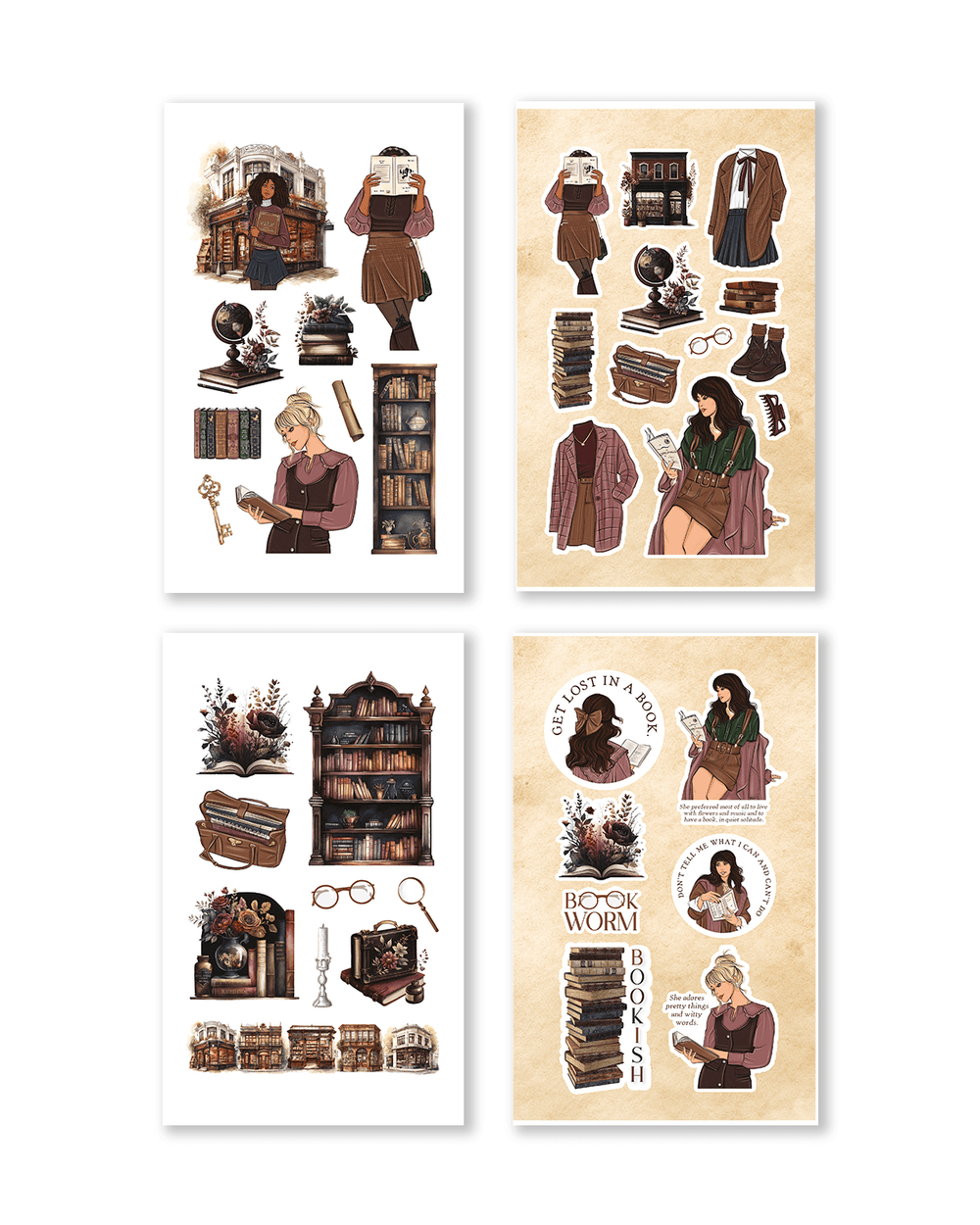 Bookworm Vol. 4 Sticker Book