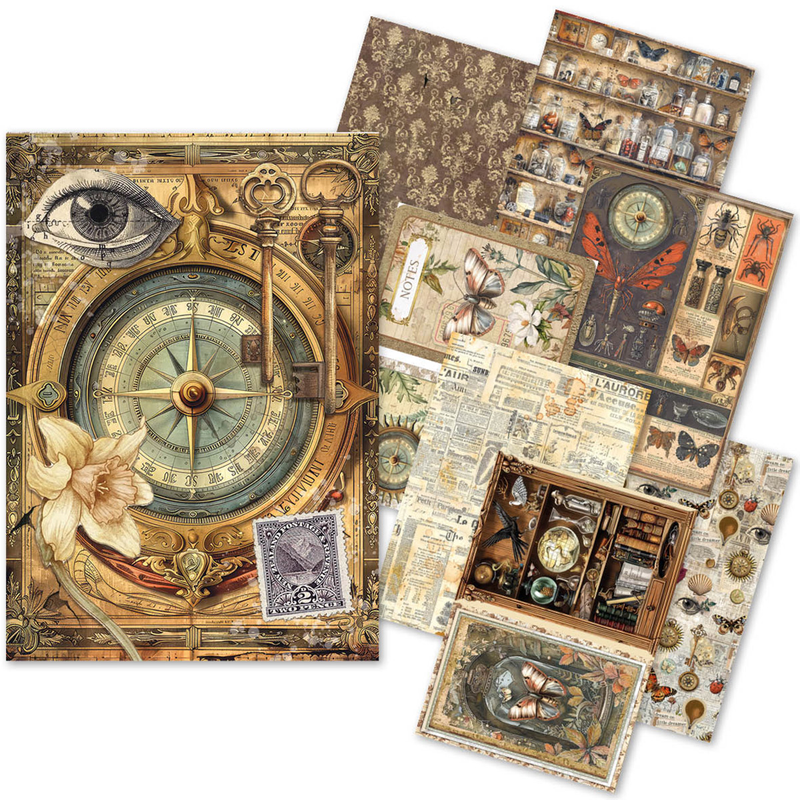 Cabinet of Curiosities Rice Paper Pack