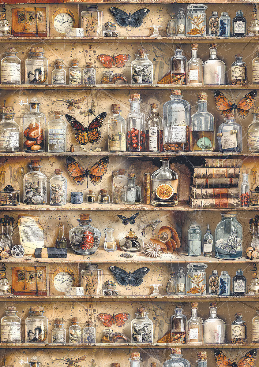 Cabinet of Curiosities Rice Paper Pack