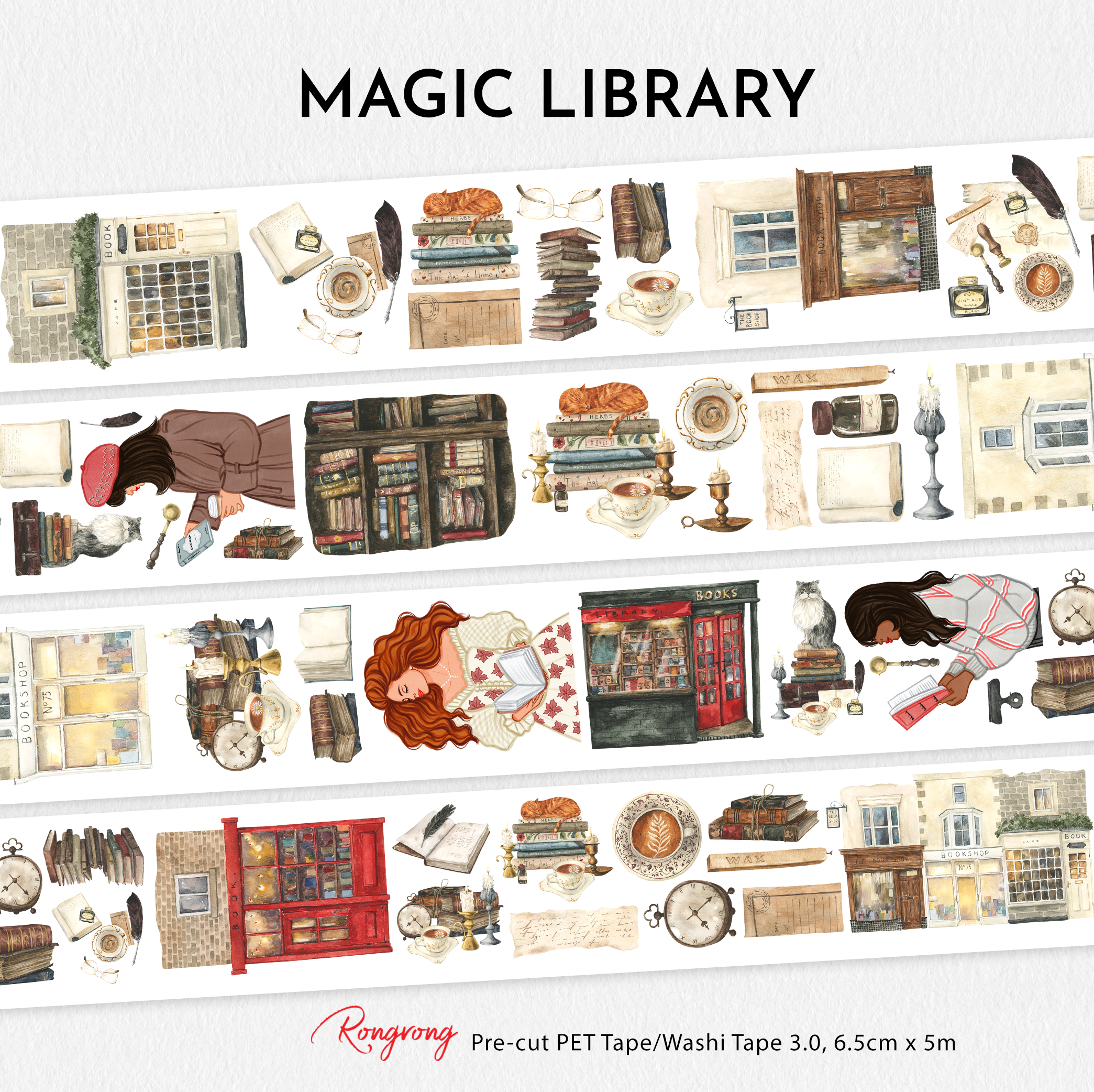 Magic Library Pre-cut PET Tape [3.O]