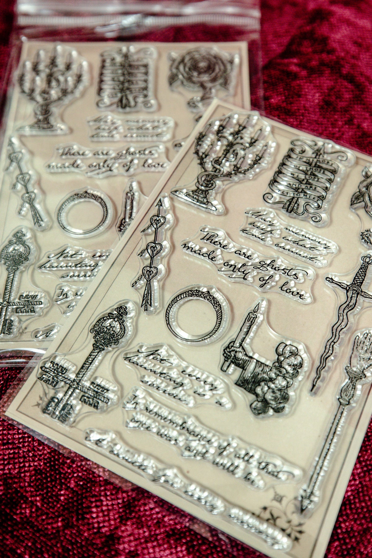 Candlelit Remembrance Clear Stamps