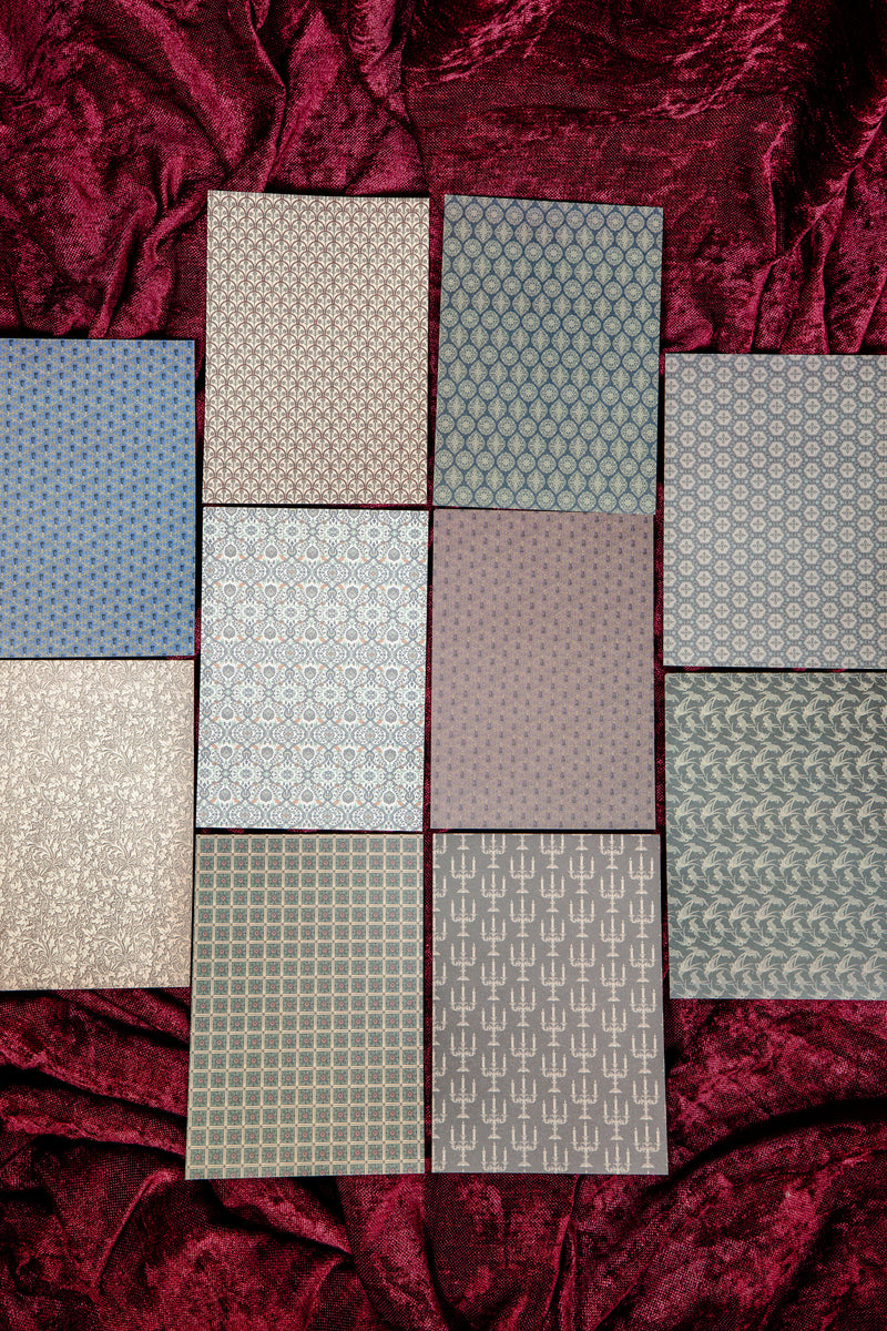 Lamplit Endpaper Paper Set