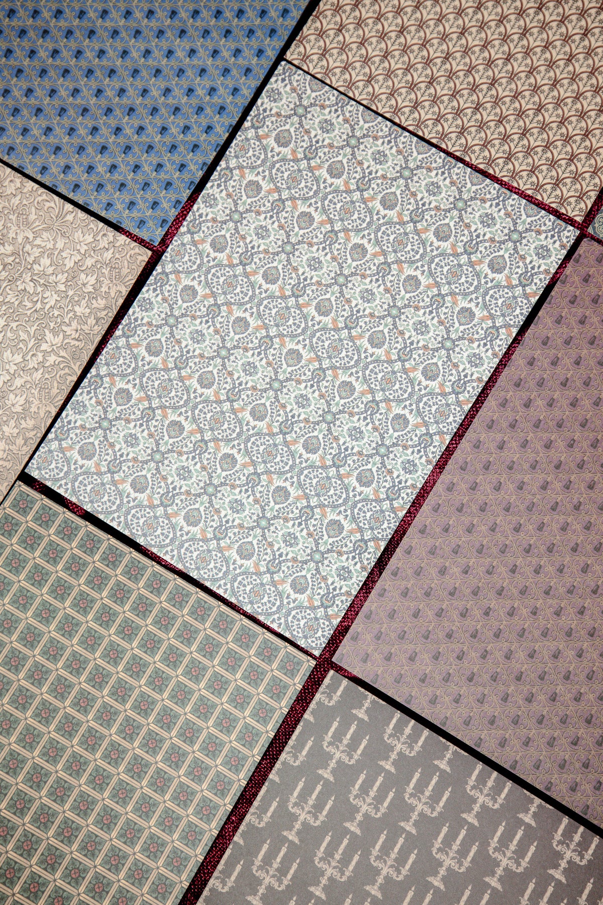 Lamplit Endpaper Paper Set - detail 1