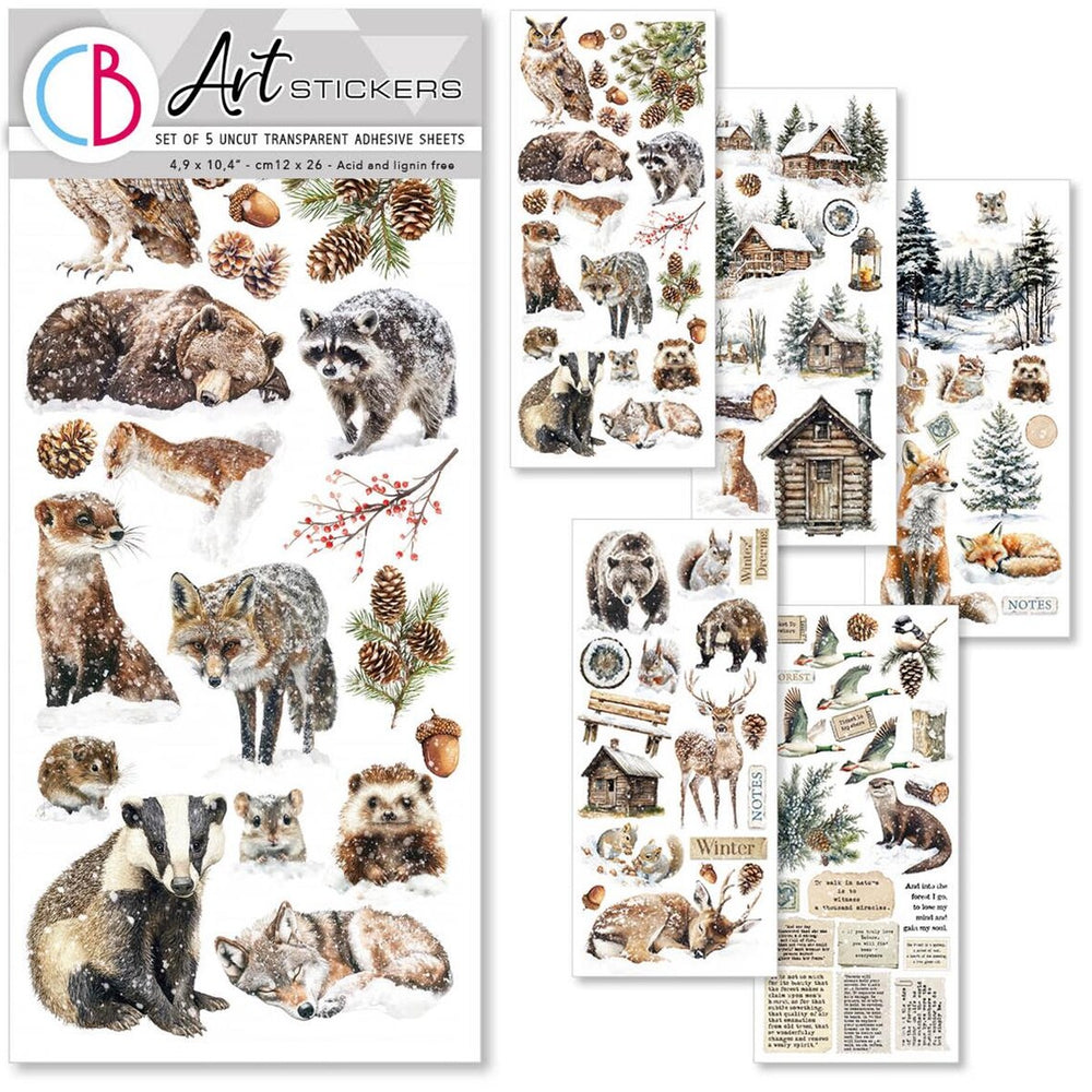 Forest Tales Art Sticker Set