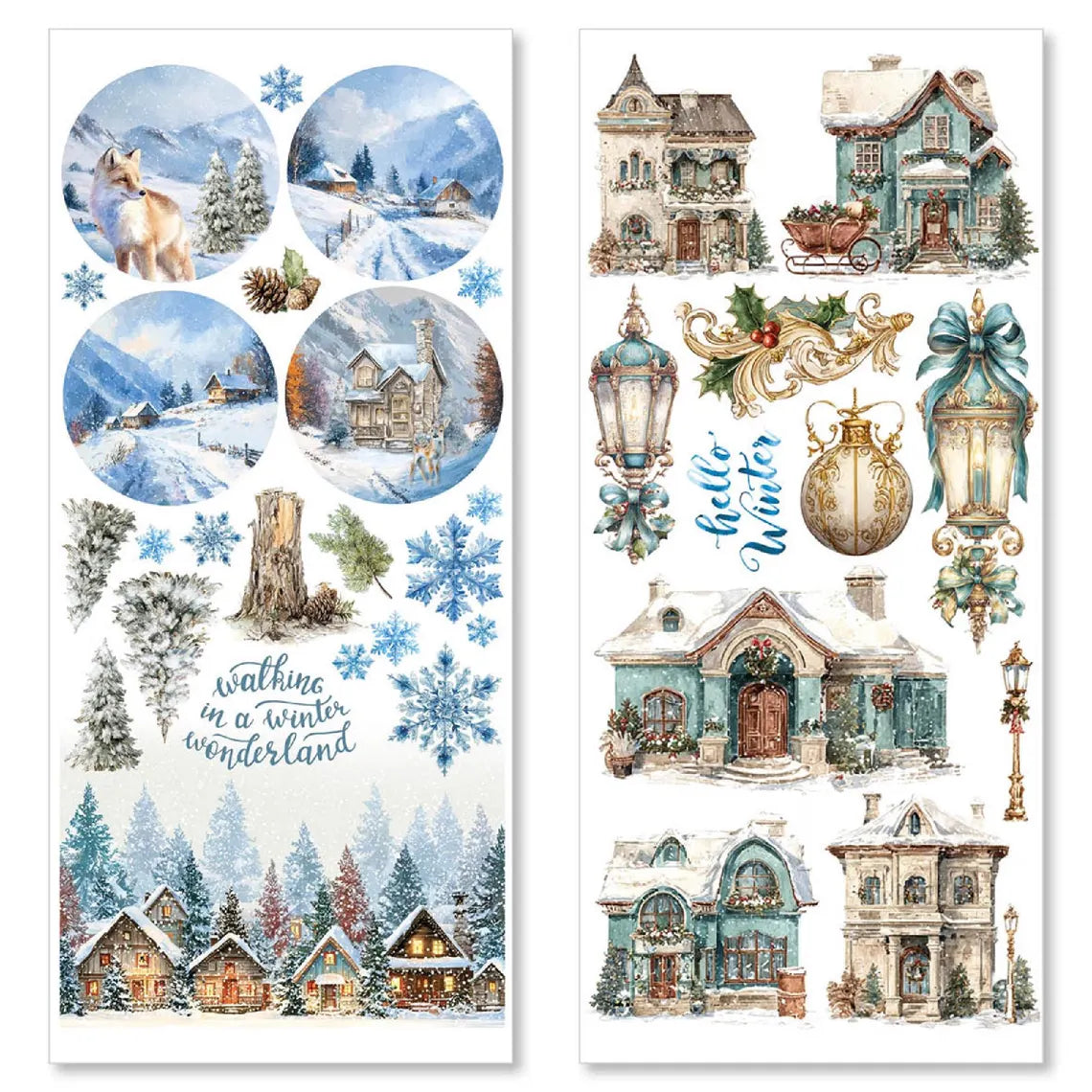 Winterling Art Sticker Set