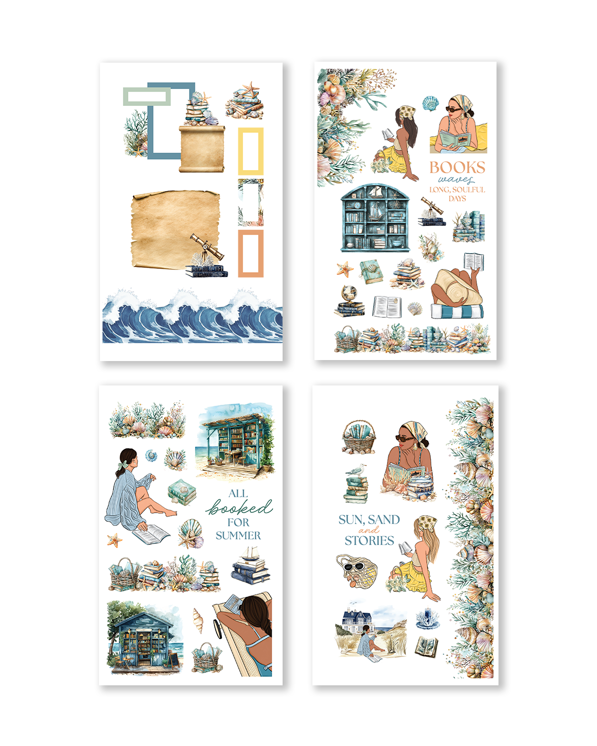 Literary Seasons Sticker Book