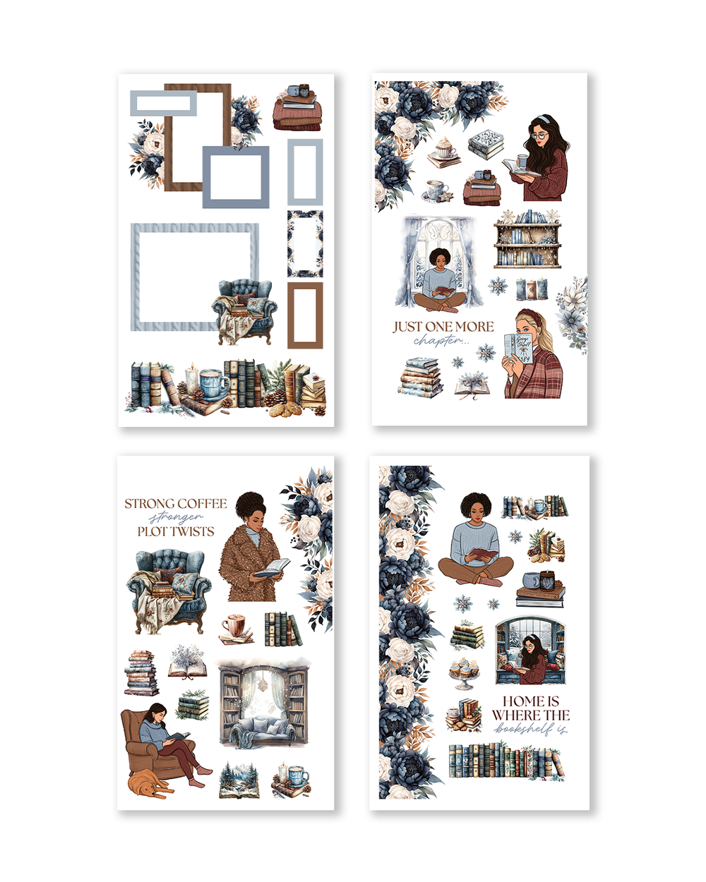 Literary Seasons Sticker Book