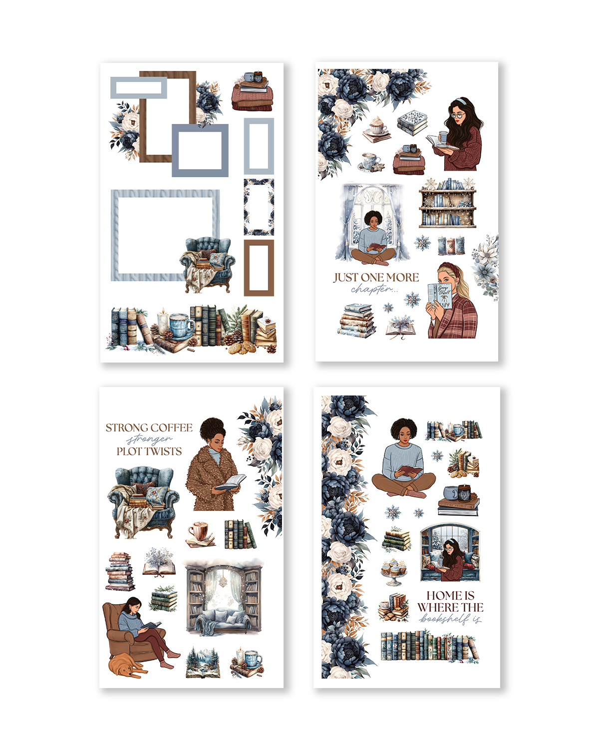 Literary Seasons Sticker Book