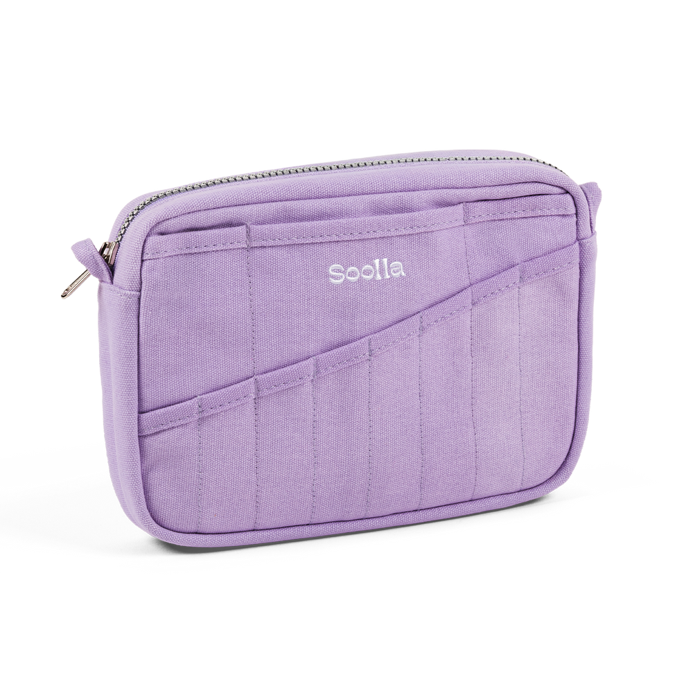 Soolla® Studio Pouch, Lilac Love (Stationery Pouch)
