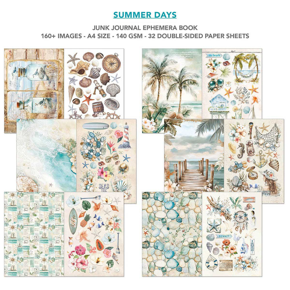 Summer Days Ephemera Book