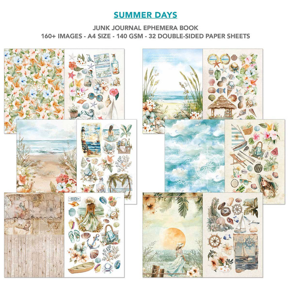 Summer Days Ephemera Book