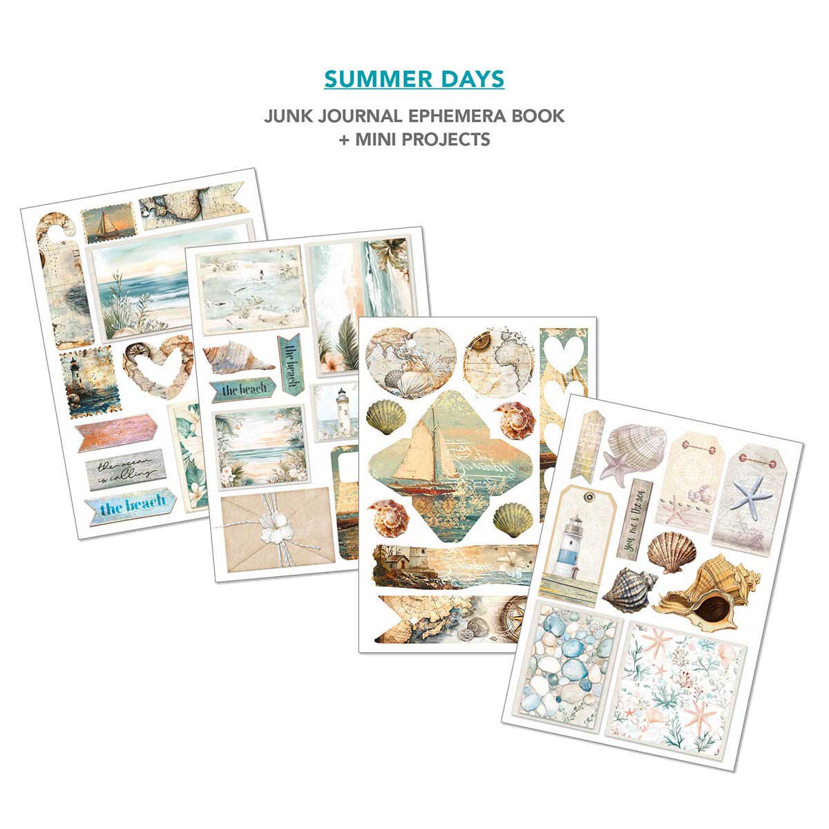 Summer Days Ephemera Book