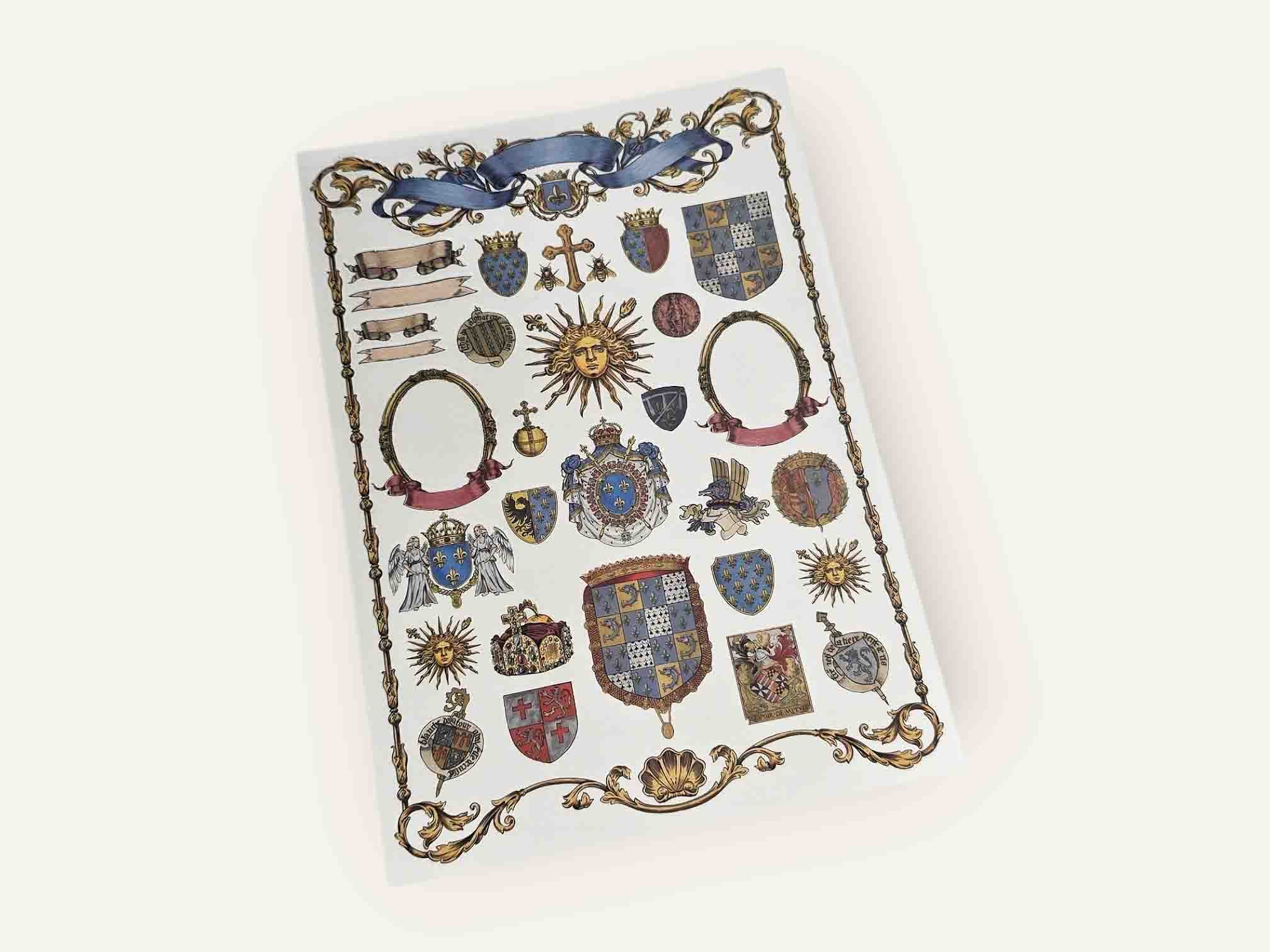 Royal Emblems Transfer Stickers