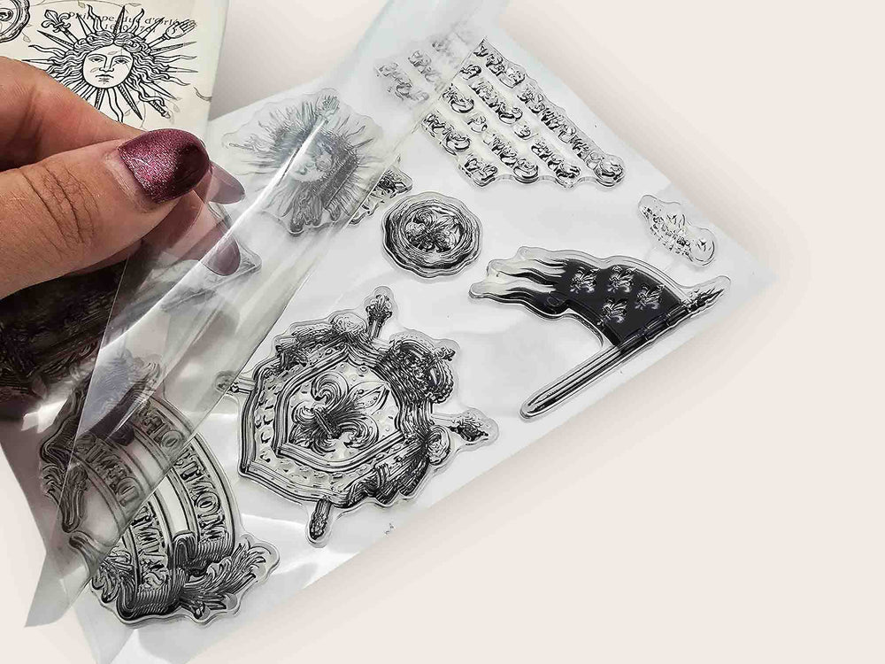 French Royalty Clear Stamps