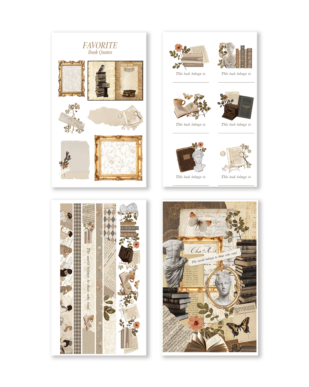 Bookworm Vol. 3 Sticker Book