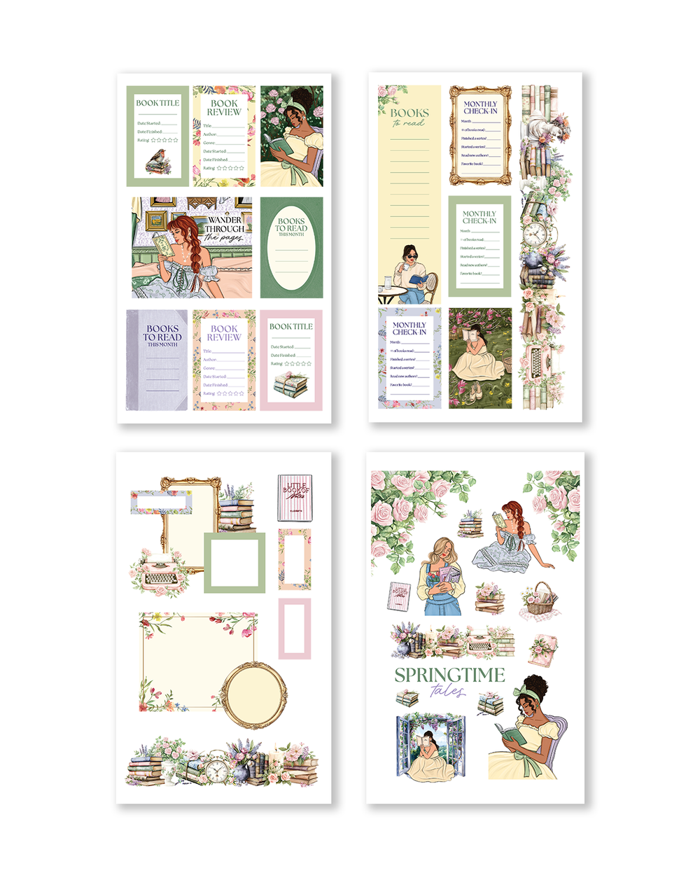 Literary Seasons Sticker Book