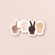 Love Your Neighbor — Diversity Sign Language Sticker
