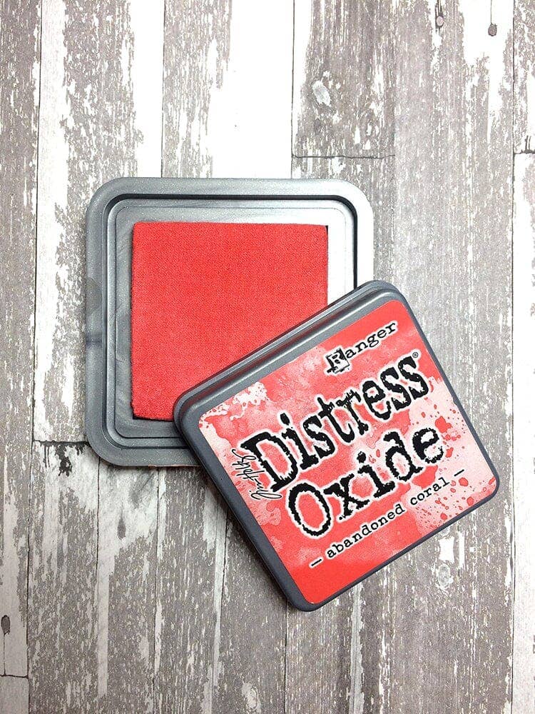 Tim Holtz Distress® Oxide® Ink Pad Abandoned Coral