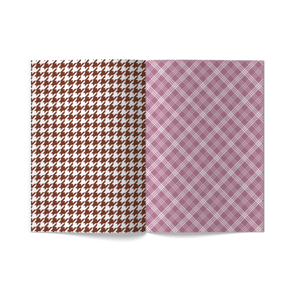 The Autumn Plaids • Scrapbooking Paper Booklet
