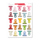Office Whimsy • Trinkets & Tidbits Sticker Sheet
