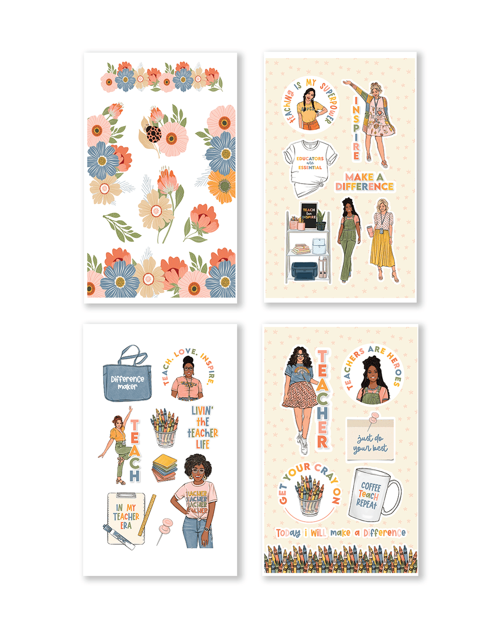 Teacher Vol. 2 Sticker Book