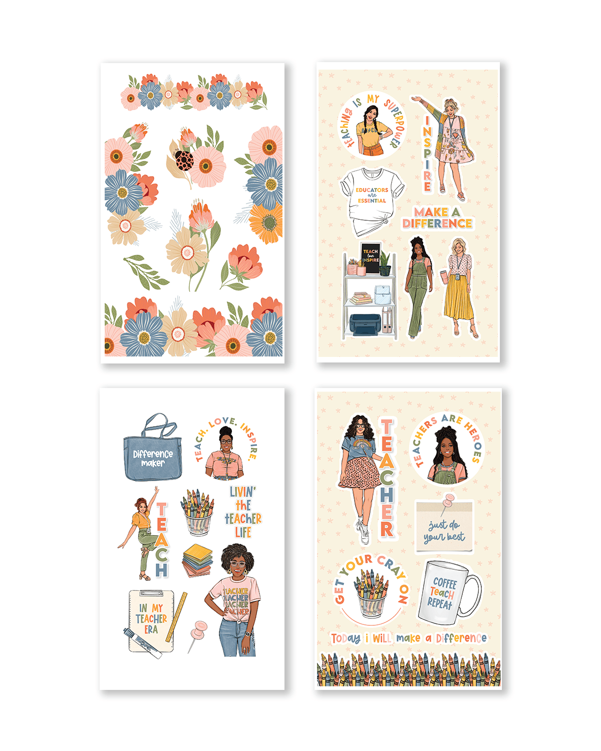 Teacher Vol. 2 Sticker Book