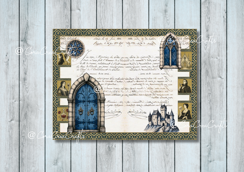 Witches & Vampires Digital Journal Kit