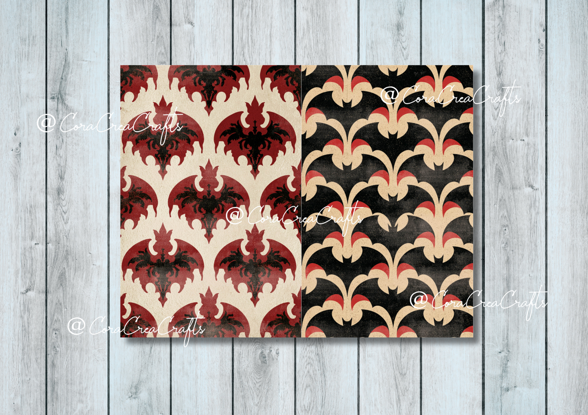 Witches & Vampires Digital Journal Kit