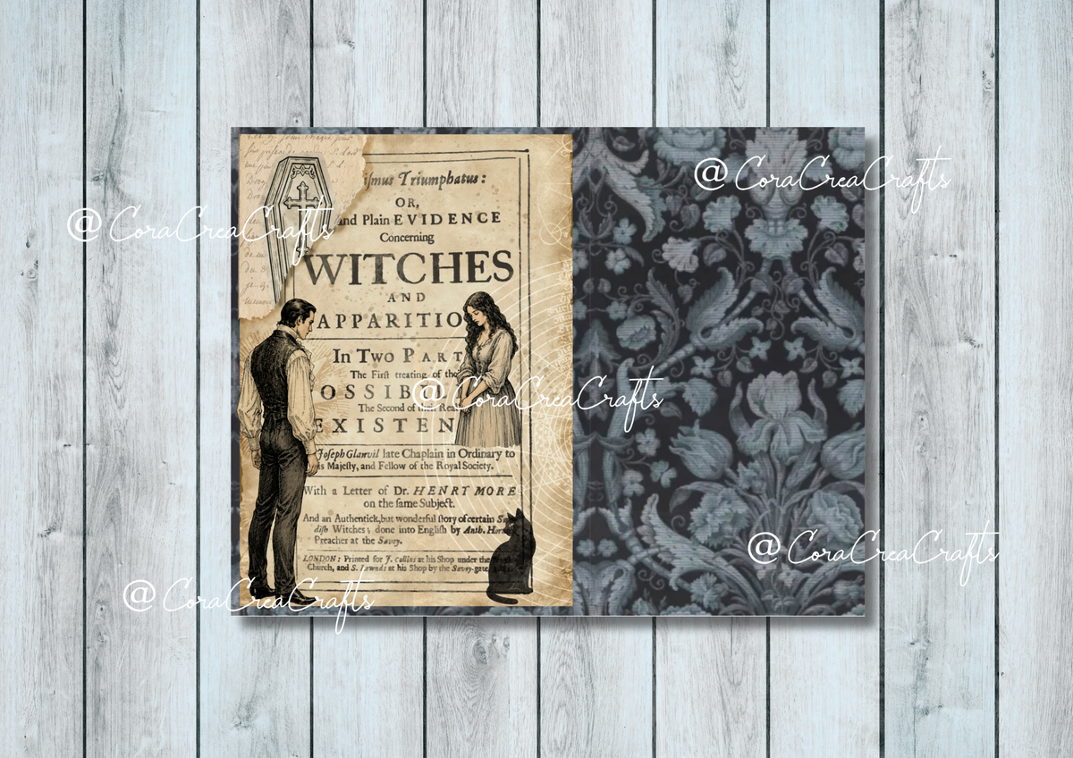 Witches & Vampires Digital Journal Kit