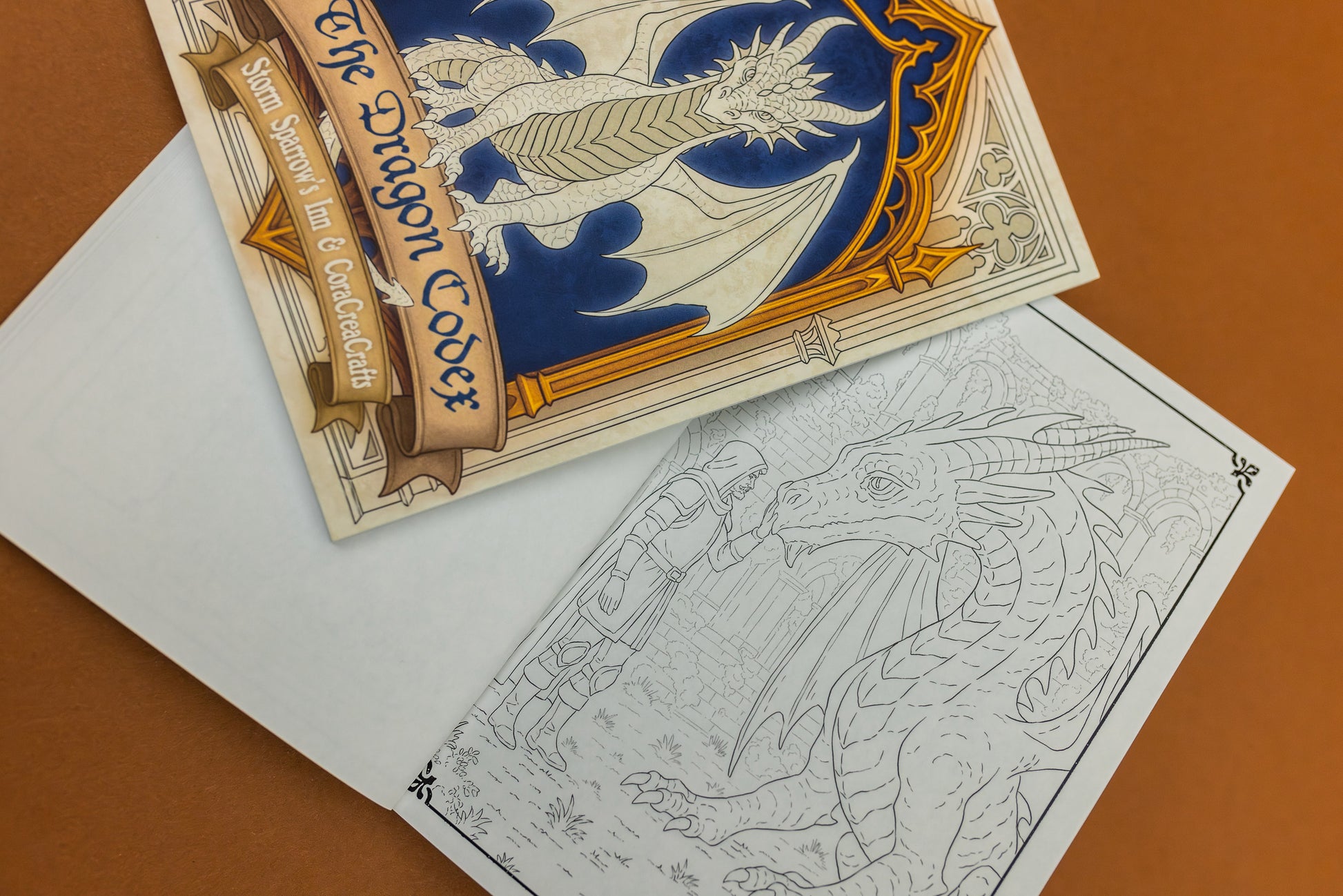 The Dragon Codex Coloring Book