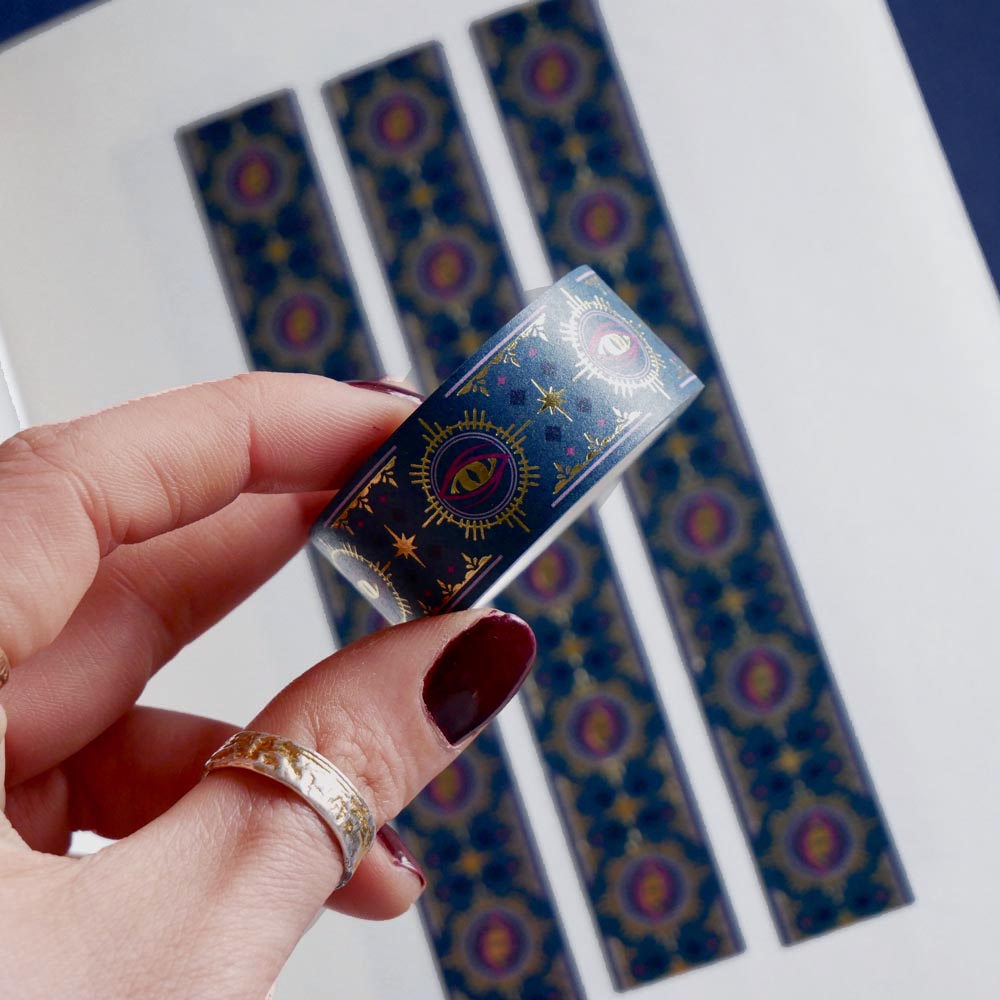 Dragon Born Washi Tape - Blue - Pre-order - 2