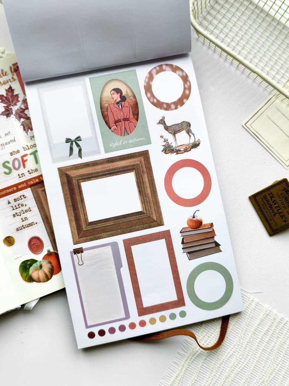 Dear Autumn Sticker Book