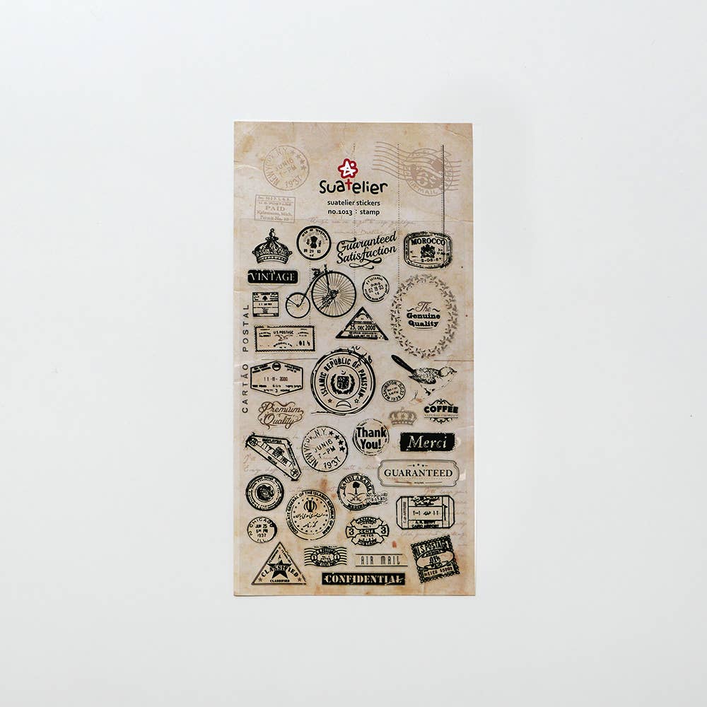 Suatelier Stamp Stickers