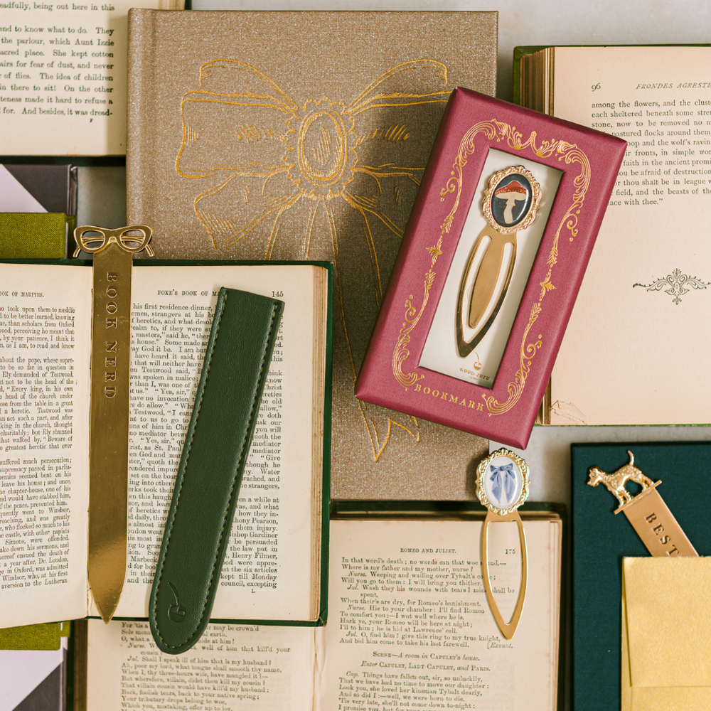 Mushroom Metal Clip Bookmark