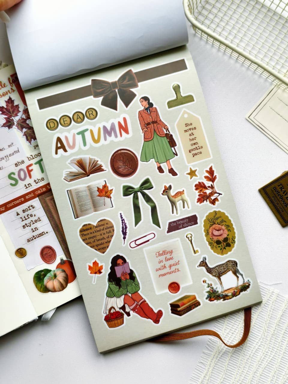 Dear Autumn Sticker Book