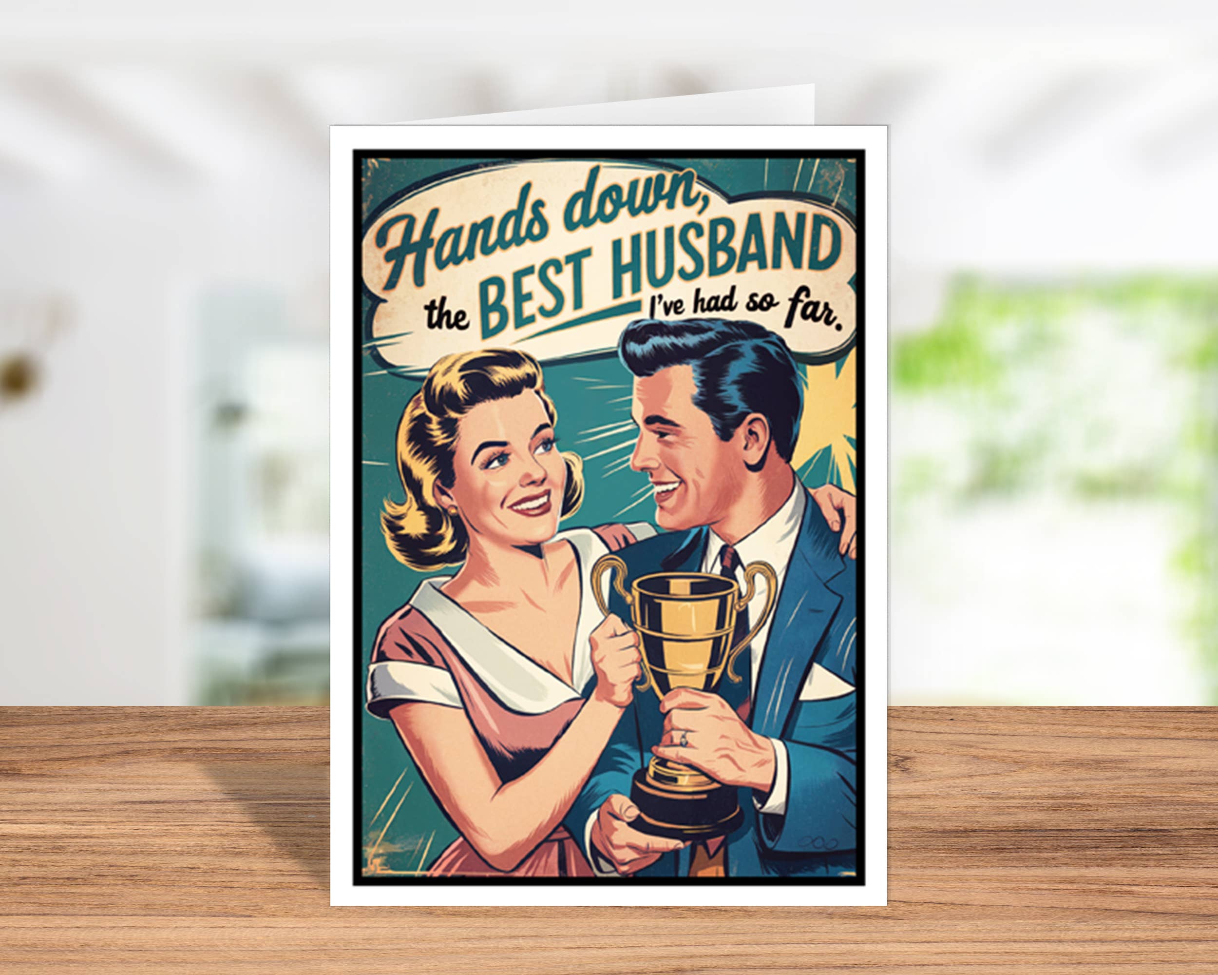 Valentine Card, Hands Down Best Husband I've Had so Far