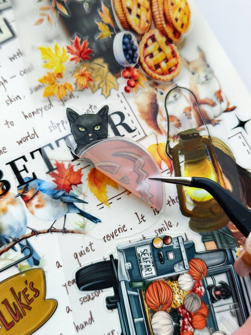 Autumn Charm Pre-cut PET Tape [3.O]