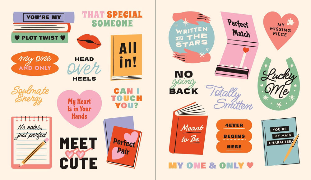 A Romance Reader's Sticker Book