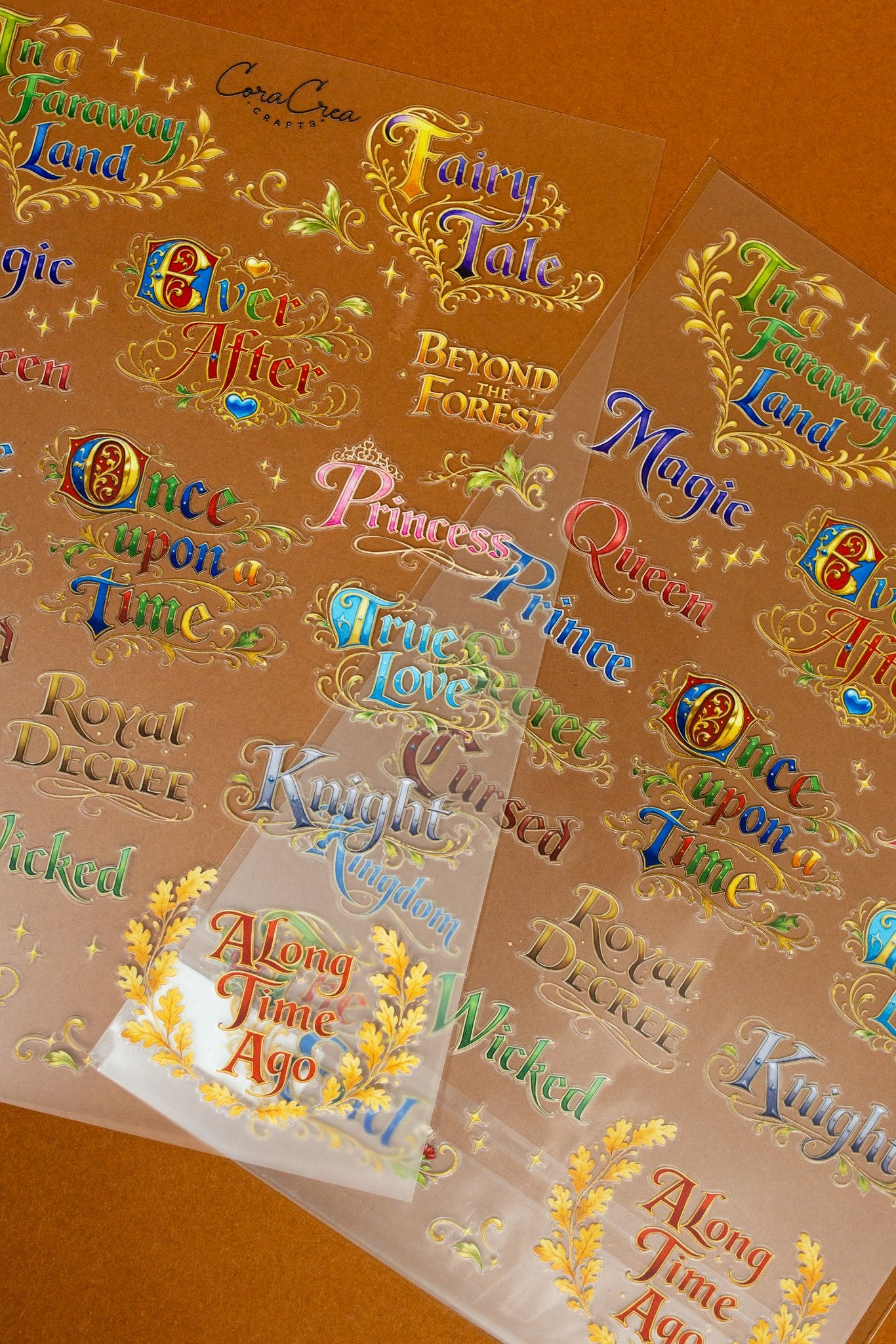 Fairytales Words Sheet