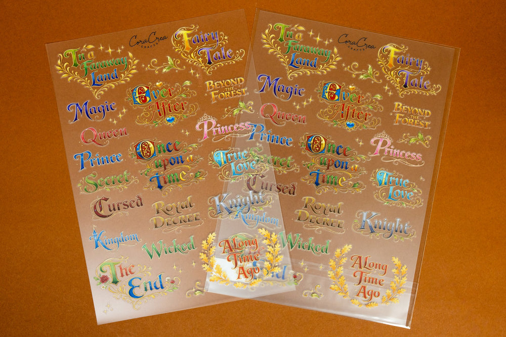 Fairytales Words Sheet