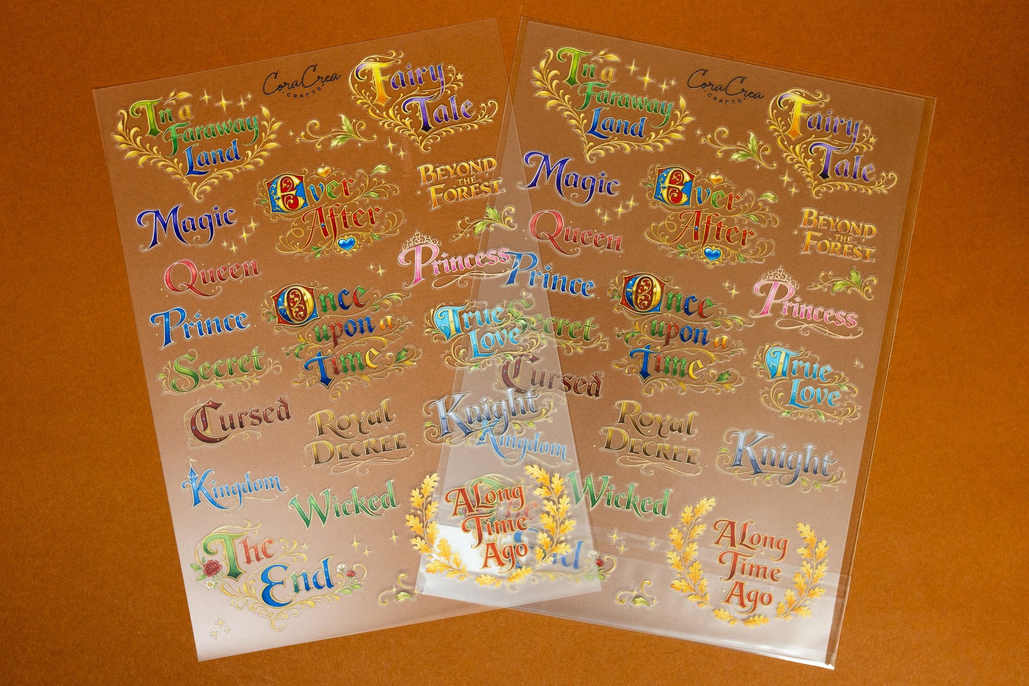 Fairytales Words Sheet