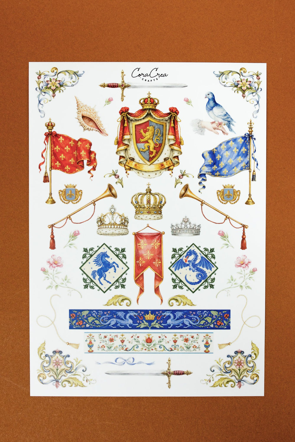 Medieval Fable Sticker Sheet