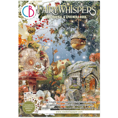 Fairy Whispers Ephemera Book