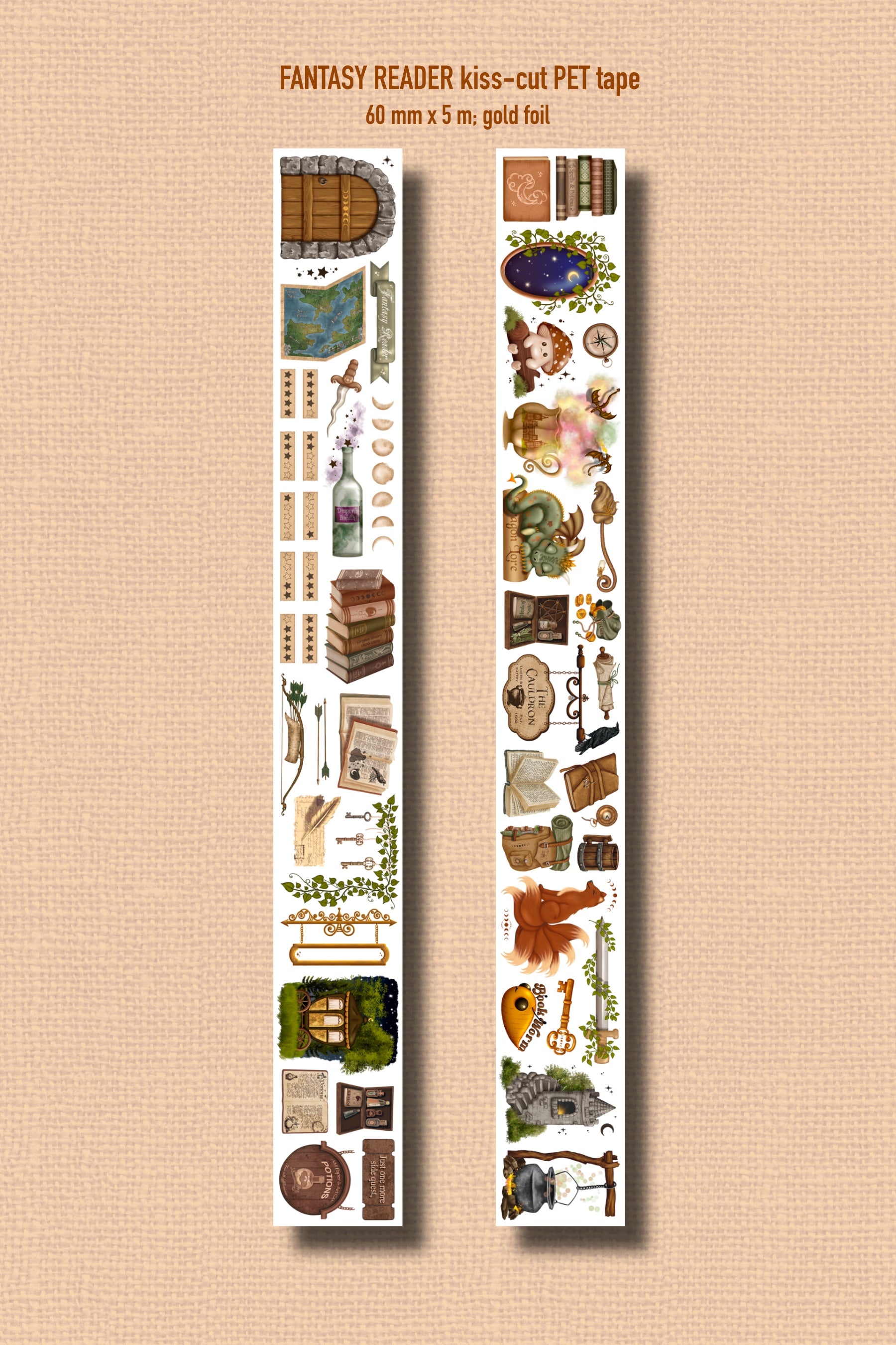 Fantasy Reader Transparent Tape