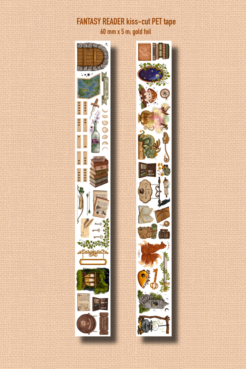 Fantasy Reader Transparent Tape