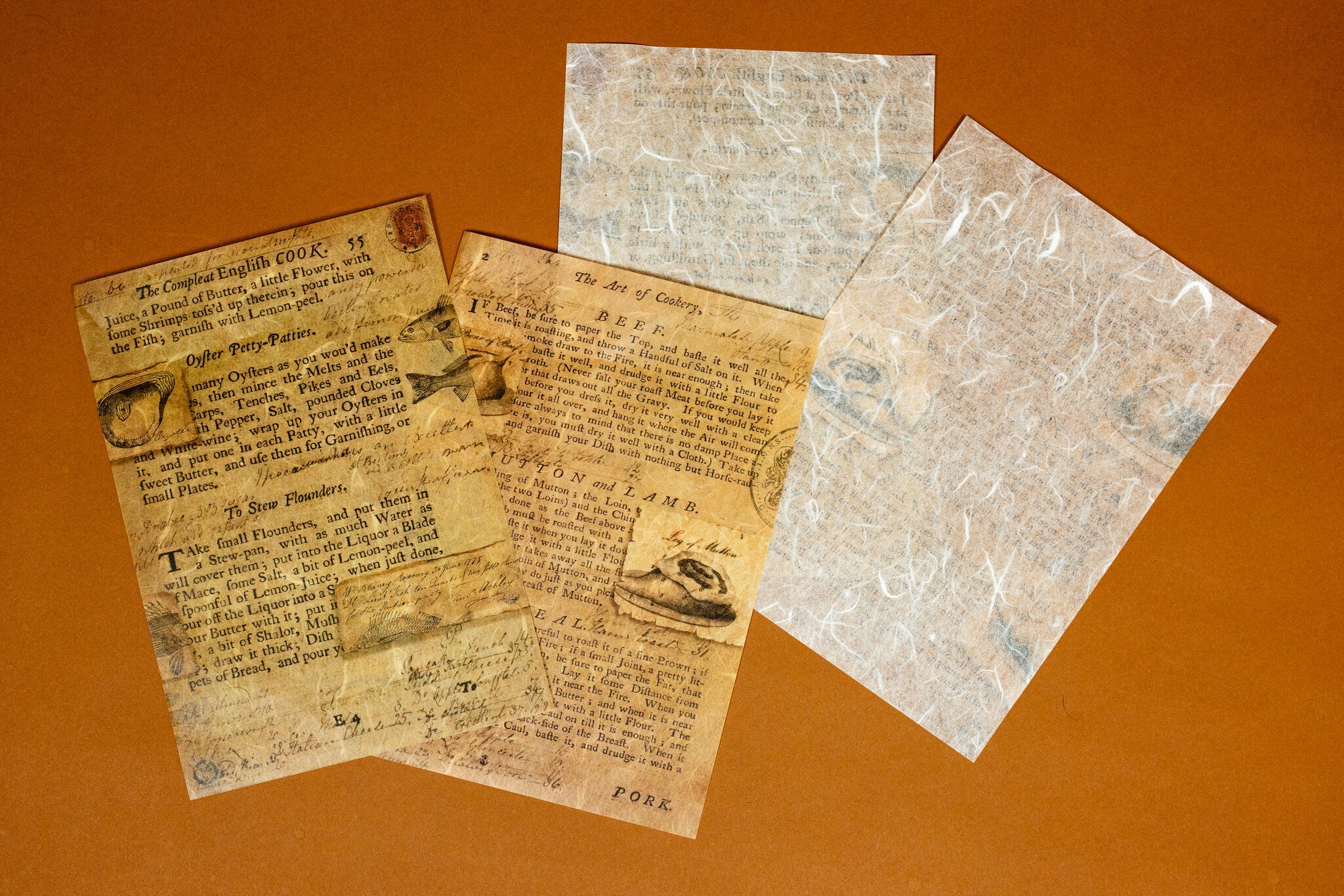 Vintage Recipes Rice Papers