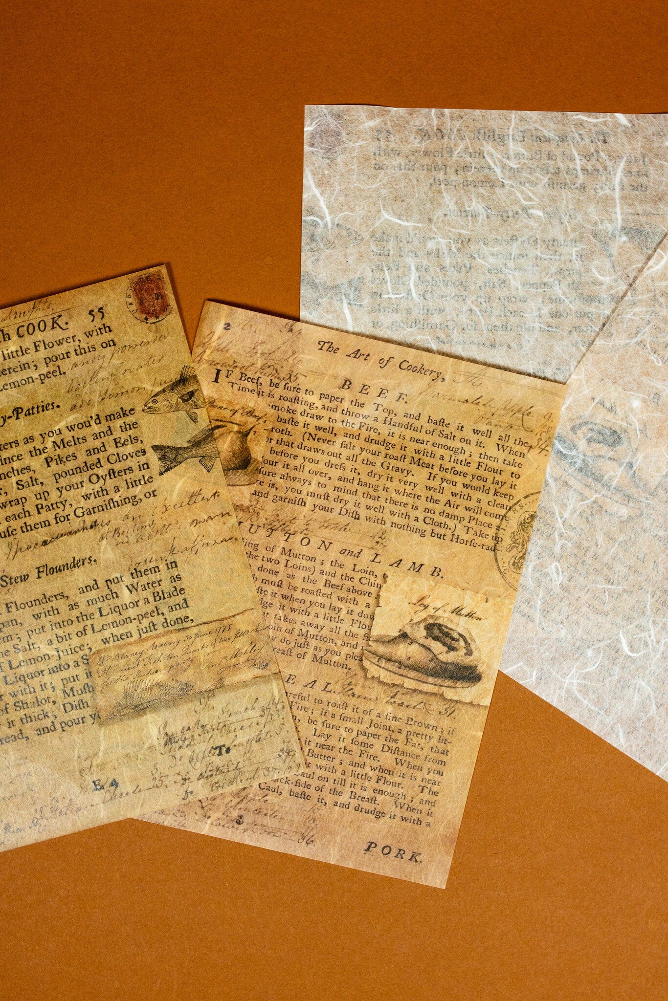 Vintage Recipes Rice Papers