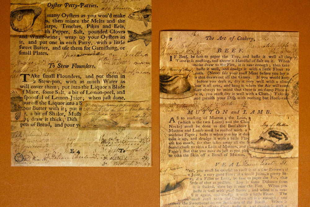 Vintage Recipes Rice Papers