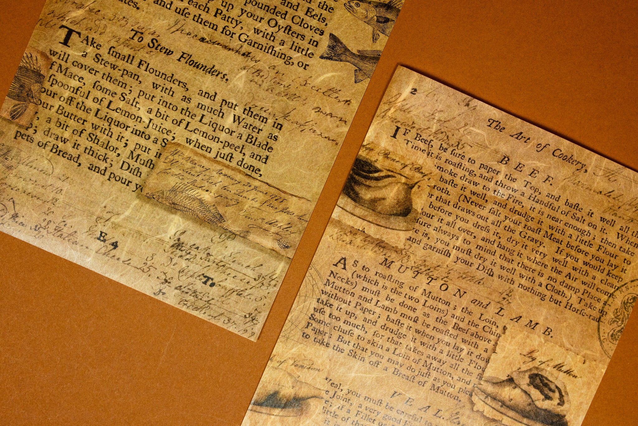 Vintage Recipes Rice Papers