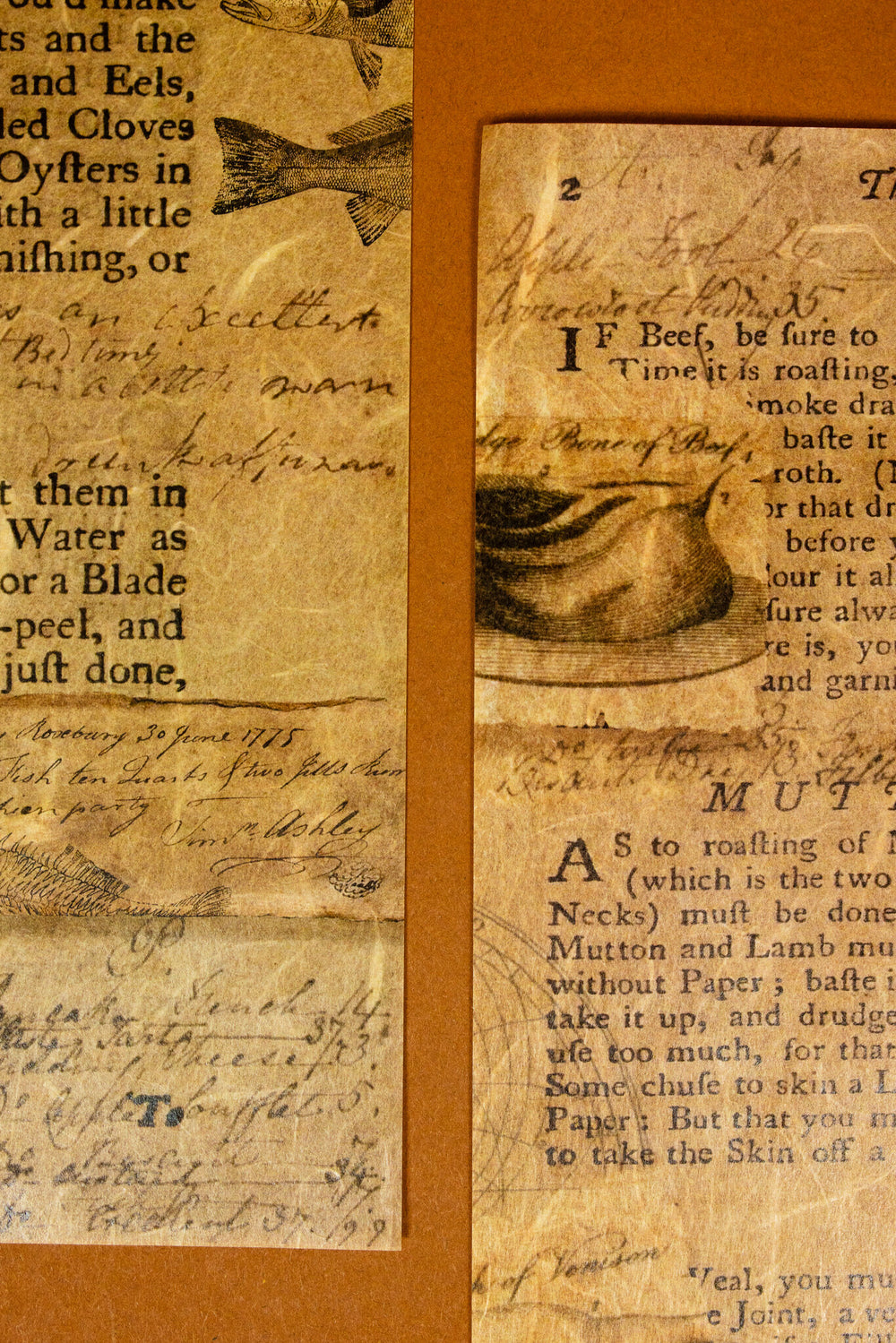 Vintage Recipes Rice Papers
